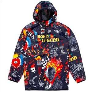 Reason Brand move in silence anorak mens small